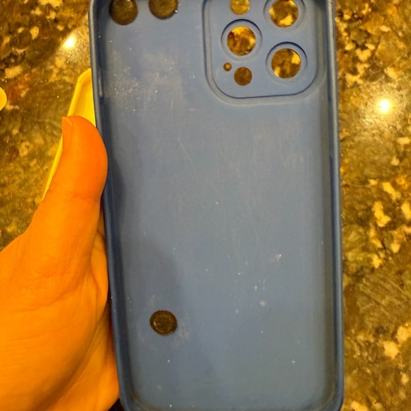 iPhone 12 Pro Max Spigen Cream and Blue Phone Case Duo - Picture 12 of 16